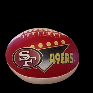 Vintage San Francisco 49ers Hutch NFL Tiny Soft Football Sports Collectible